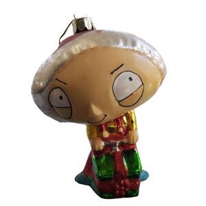 Glass Stewie Ornament